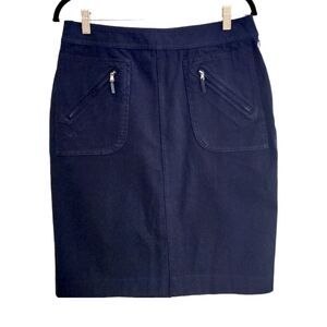 LAUREN Ralph Lauren Navy Skirt